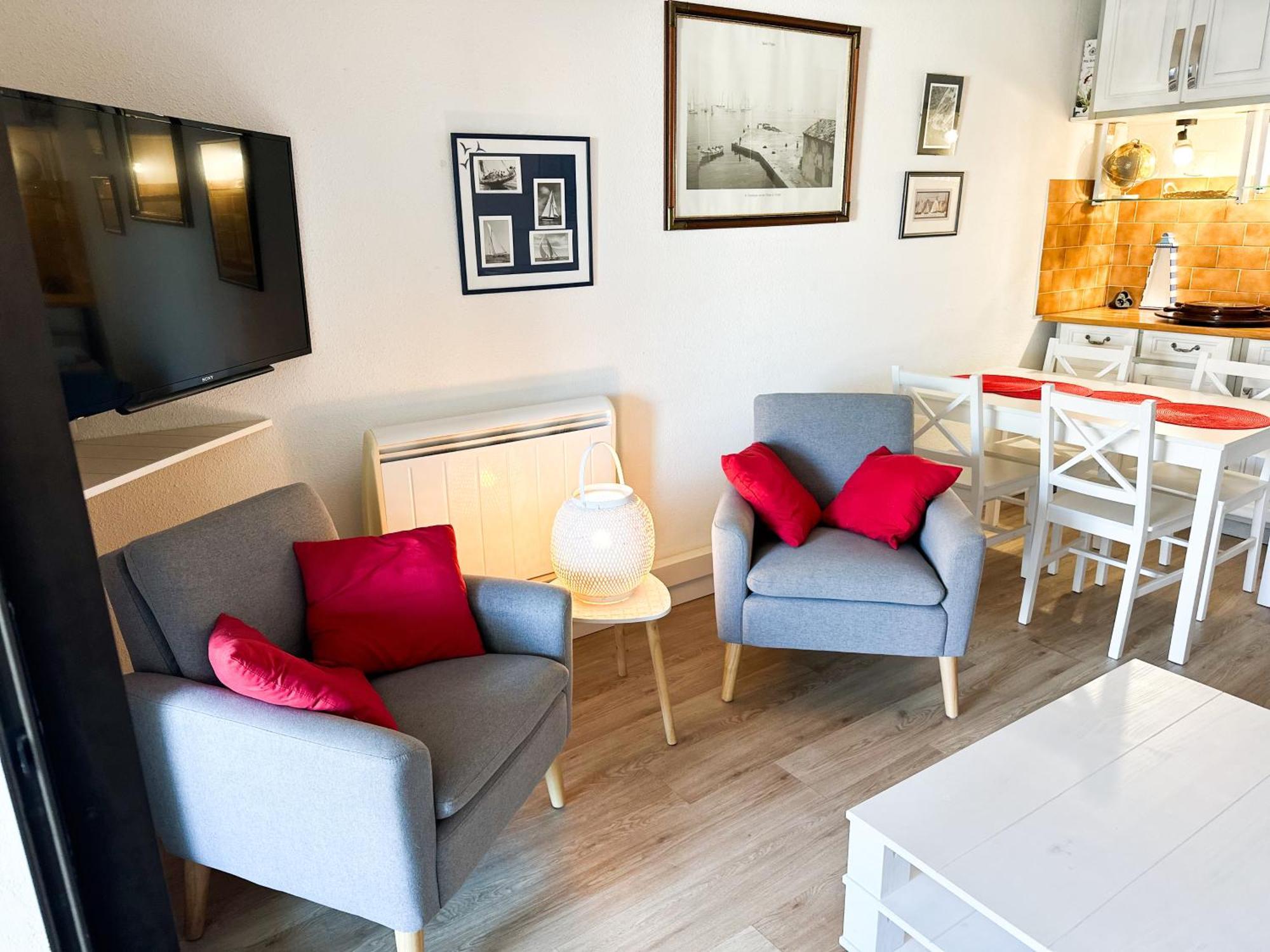 Appartement Port Grimaud 2/4 Pers Avec Grande Terrasse Bagian luar foto